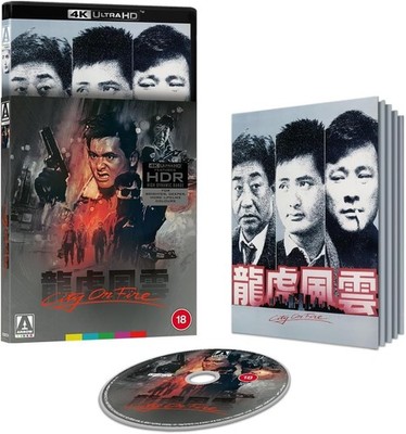 City on Fire (1987) Chow Yun-Fat 4K UHD Blu-Ray Limited Edition BRAND NEW