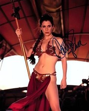 STAR WARS CARRIE FISHER 8.5X11 SIGNED PHOTO PRINCESS LEIA AUTOGRAPH POSTER