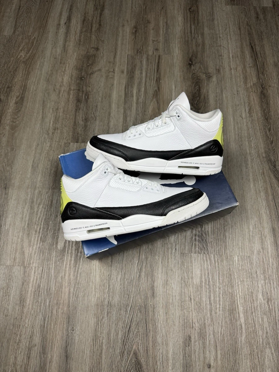Jordan 3 Retro SP x Fragment Design Mid White - огромный выбор по
