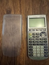 Texas Instruments TI-83 Plus Silver Edition Graphing Calculator Clear WORKS