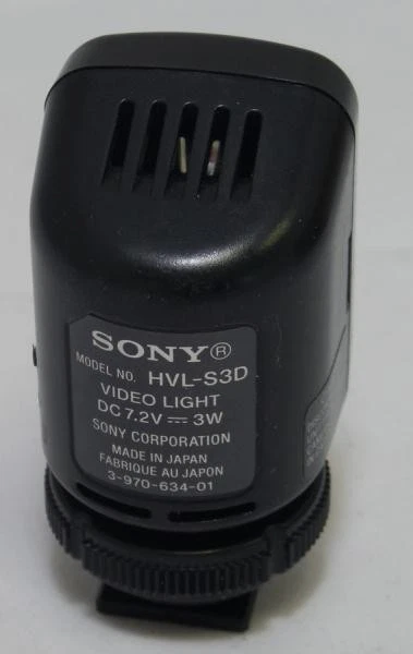 Sony 3w Video Light for DCR-DVD101/201/301 & DCR-HC40/65/85 (HVL-S3D) - Image 3 of 3
