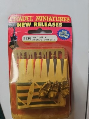 Games Workshop Man O'War Imperial Ironfists
