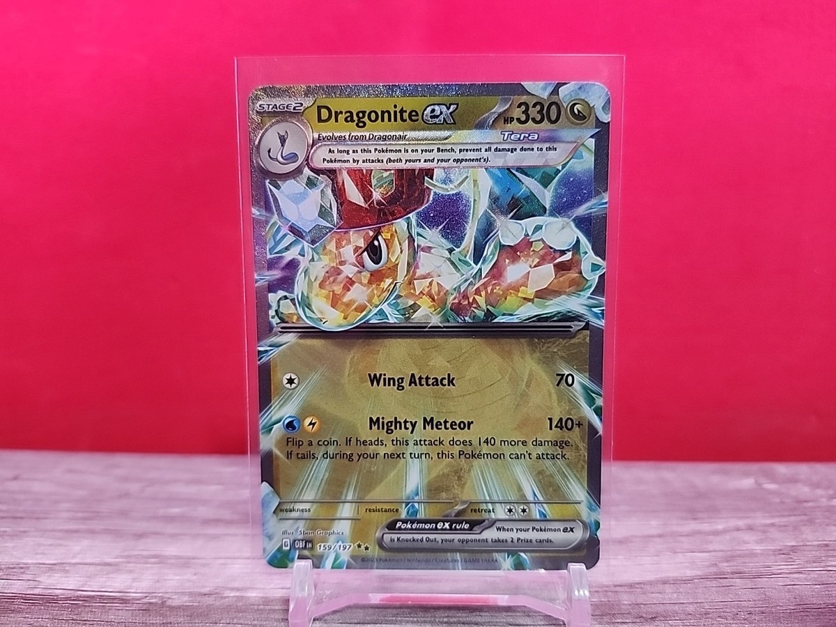 Dragonite ex # 159/197 Sv03: Obsidian Flames Double Rare Holo Pokemon Card NM | eBay Dragonite ex # 159/197 Sv03: Obsidian Flames Double Rare Holo Pokemon Card NM | eBay