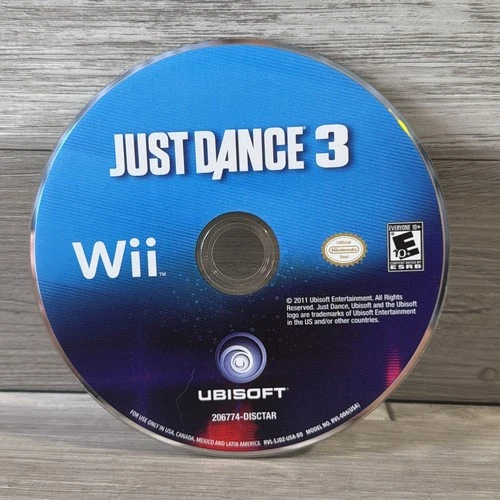 Just Dance 3 (Nintendo Wii) Disc Only Tested & Works Very Good Clean