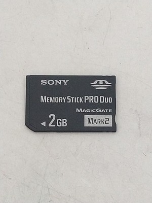 Sony 2GB Memory Stick Pro Duo Mark 2 Memory Card | Sony PSP | Camera Cybershot