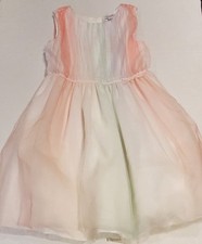 Janie Jack Special Occasion Rainbow Tulle Dress Girls Size 8