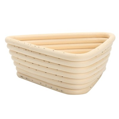  Triangle Bread Basket Ungebleichtes Naturrohr-Backwerkzeug zum Aufgehen von
