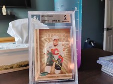 Dion Phaneuf RC Bgs 9 2005-06 Parkhurst Rookie Card #612. rookie card picture