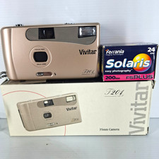 Vivitar T201 35mm Film Camera TESTED NEVER USED