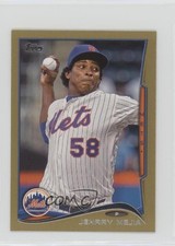 2014 Topps Mini Gold 48/63 Jenrry Mejia #591 y0i