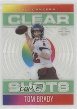 2021 Panini Illusions Clear Shots Emerald Tom Brady #CS-3 2o7