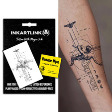 Fallen Angel Temporary Tattoos, Realistic Waterproof
