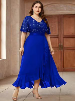 Elegant Plus Size Evening Gown for Parties | eBay