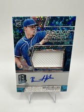 2019 Panini Chronicles - Spectra Rookie Jersey Autographs Brad Keller #123 /99
