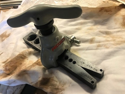#ad RIDGID Flare Set ... Model 459 ... Like New with non Ridgid tubing cutter $63.00