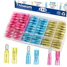 110Pcs Heat Shrink Bullet Wire Heat shrink style 111PCS Bullet Connectors