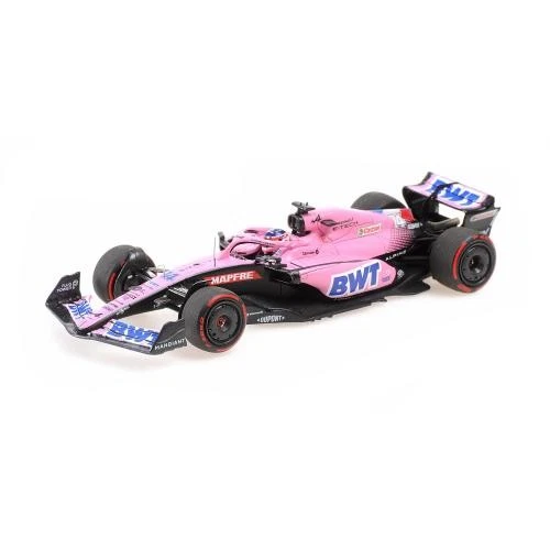 1:43 MINICHAMPS Bwt Alpine F1 A522 Fernando Alonso Bahrain F1 Gp 2022 417220114 - Image 2 of 2