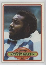 1980 Topps Harvey Martin #270 0z0n