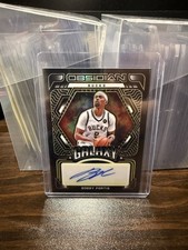 2021-22 Panini Obsidian Bobby Portis Galaxy  Yellow Electric Etch Auto /10