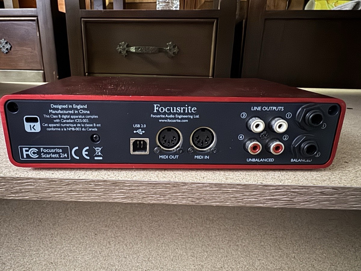 Focusrite Scarlett 2i4 Digital Recording Interface for sale