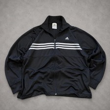 Y2K Adidas Three Stripe Track Jacket