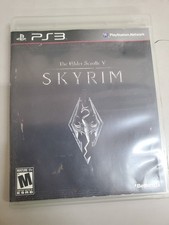 The Elder Scrolls V: Skyrim (PlayStation 3, PS3) Complete in Box CIB - Tested