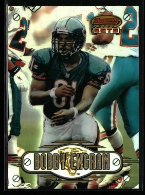 Bobby Engram 1996 Bowman's Best #BB9 Best Bets Refractors Chicago Bears