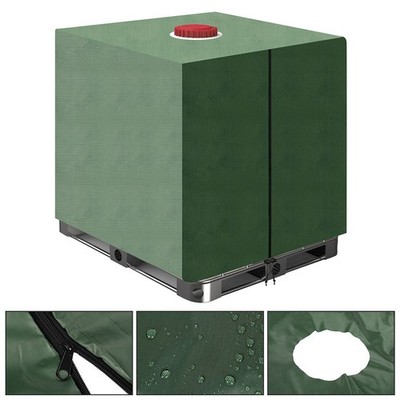 IBC Container Abdeckung Hülle Haube Regenwassertank Schutzhaube 1000L UV-Schutz