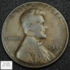 1924 D Lincoln Wheat Copper Cent 1C