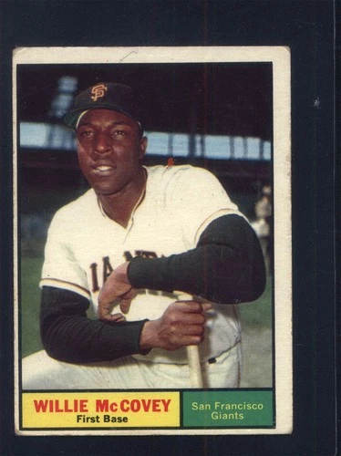 1961 Topps High #517 Willie McCovey Giants (VG)
