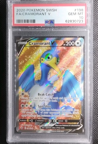 Cramorant V graded PSA 10 for sale on eBay