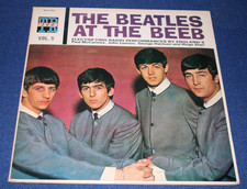 The Beatles at the Beeb 2LP Set, Vol 5-6, Ultrasonically Cleaned, NM/EX