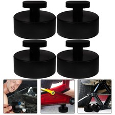  4 Pcs Trolley Jack Rubber Pad Pads for Floor Stand Covers Universal