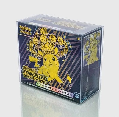 Protection Semi Rigide ETB Pokémon Phönix Schild Soft Clear Case Crystal Box