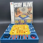 STAY ALIVE Milton Bradley 1978 Marble Game VTG Complete ORIGINAL GLASS MARBLES!