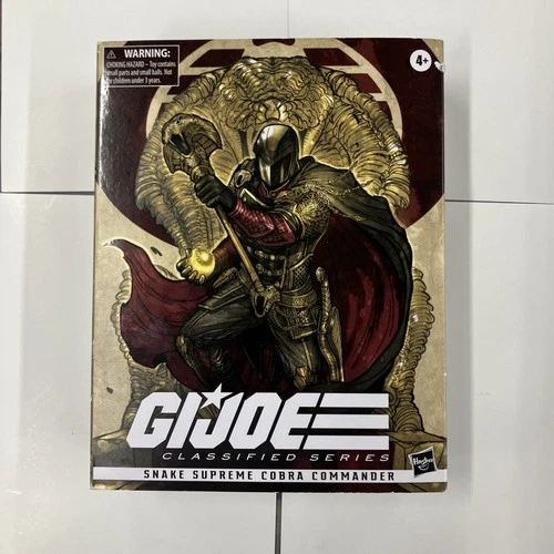 Hasbro G.I. Joe Classified Series Snake Supreme Cobra Commander New