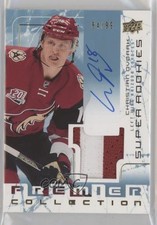 2016-17 Premier 2003-04 Tribute Rookie 84/99 Christian Dvorak Patch Auto s9v