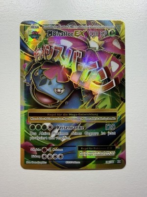 Pokémon M Bisaflor EX 100/108 Holo XY Evolutions Deutsch Mega Venusaur EX