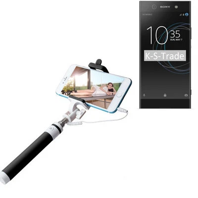 Pour Sony Xperia XA1 Ultra PERCHE SELFIE STICK BRAS TÉLÉSCOPIQUE MONOPIED - Photo 1/4