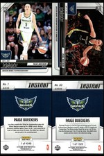 (2) 2025 Panini Instant WNBA Paige Bueckers ROOKIE CARDS SP Wings #1 & #33 RC 🔥