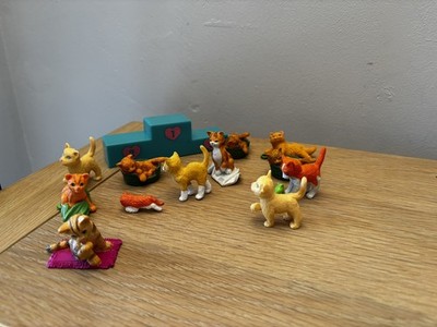 Kitty In My Pocket Vintage 90 s Red Ginger Cat Kitten etc MEG Spielzeug Tier Konvolut