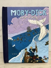 MOBY-DICK: A Pop-Up Book Hardcover 2007 by Sam Ita! STERLING BOOKS