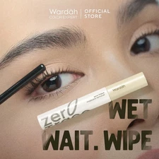 WARDAH Zero Trace Mascara Remover  Effortless Lash-Cleansing Lash-Nourishing Oil