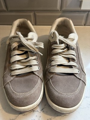 Simple OS 91 Sneakers Men s Size 10.5 Suede Skate Shoes Taupe Grey