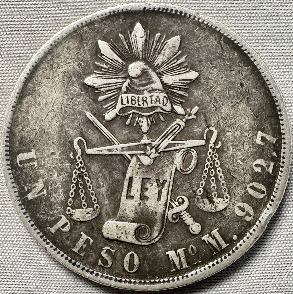 1872 年银色墨西哥硬币| eBay