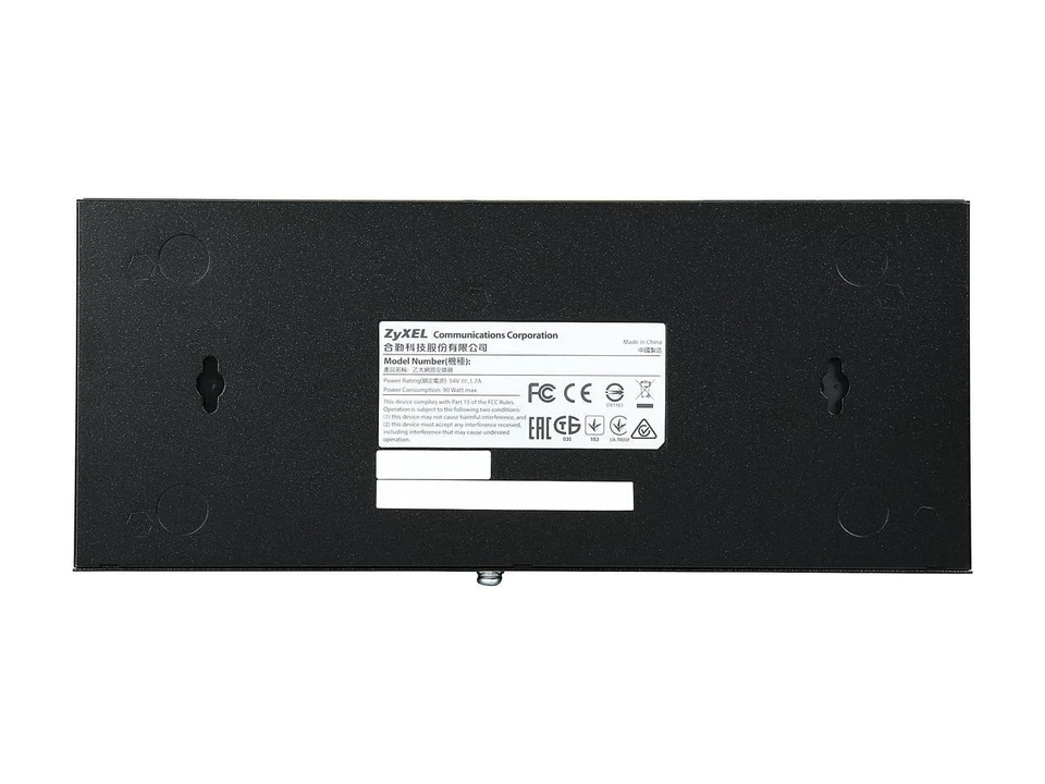 ZyXEL 8-Port Gigabit Smart Managed PoE Switch, 8 PoE+ Ports at 77W with 2 SFP - Image 4 of 4