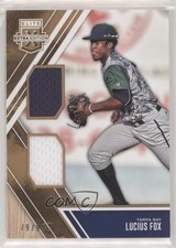 2017 Panini Elite Extra Edition Dual Materials Holo Gold 79/99 Lucius Fox 7ba