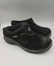 Merrell Slip-On Womens 6.5 Black Encore Ice Mule Suede Shearling Style J005130