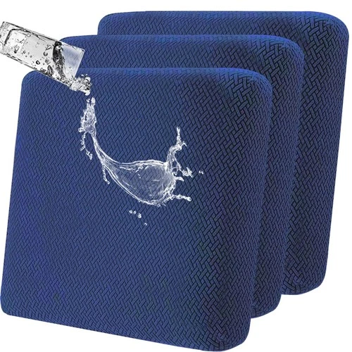 SHANNA Sofa Cushion Slipcovers Waterproof & Modern Design – Navy Blue