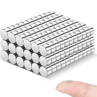 200 StüCk 3X2Mm Kleine Magnete Neodym Magnete Stark Mini Fridge Magnete FüR Bast
